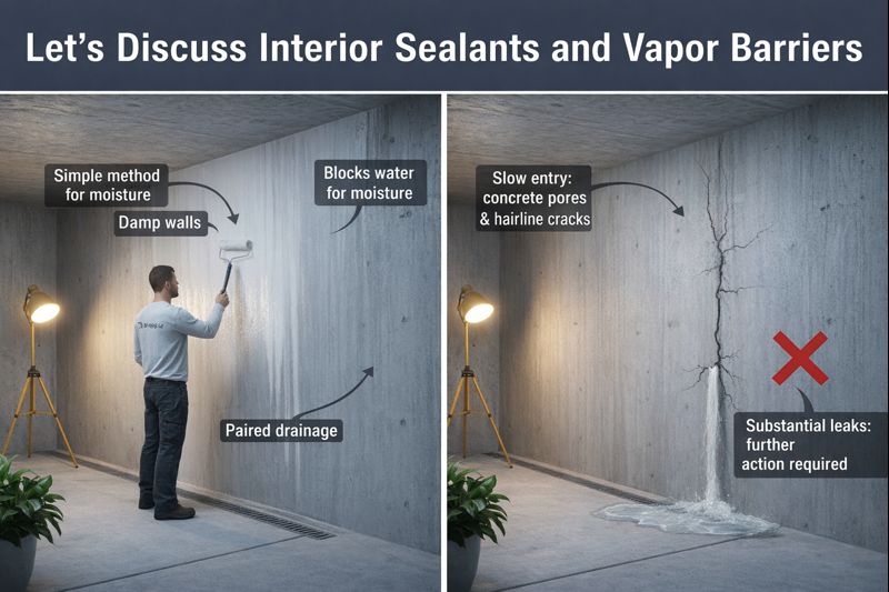 waterproof basement walls