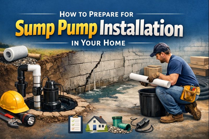 How to Prepare for Sump Pump Installation in Your Home
