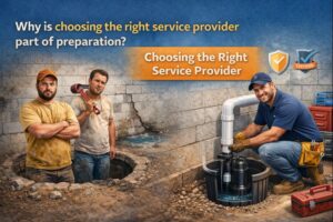 sump pump installation 