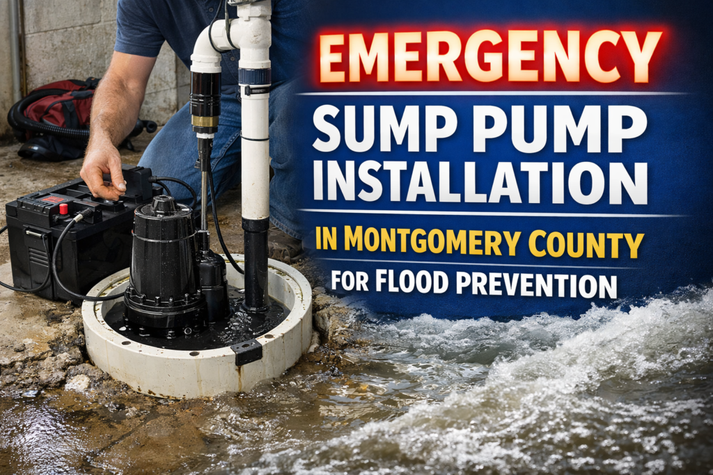 Sump Pump Installation
