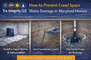 Crawlspace waterproofing 