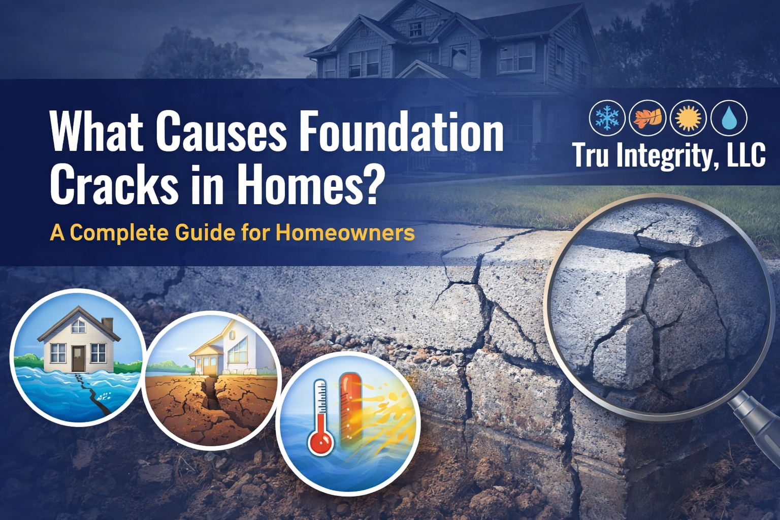 Causes of Foundation Cracks