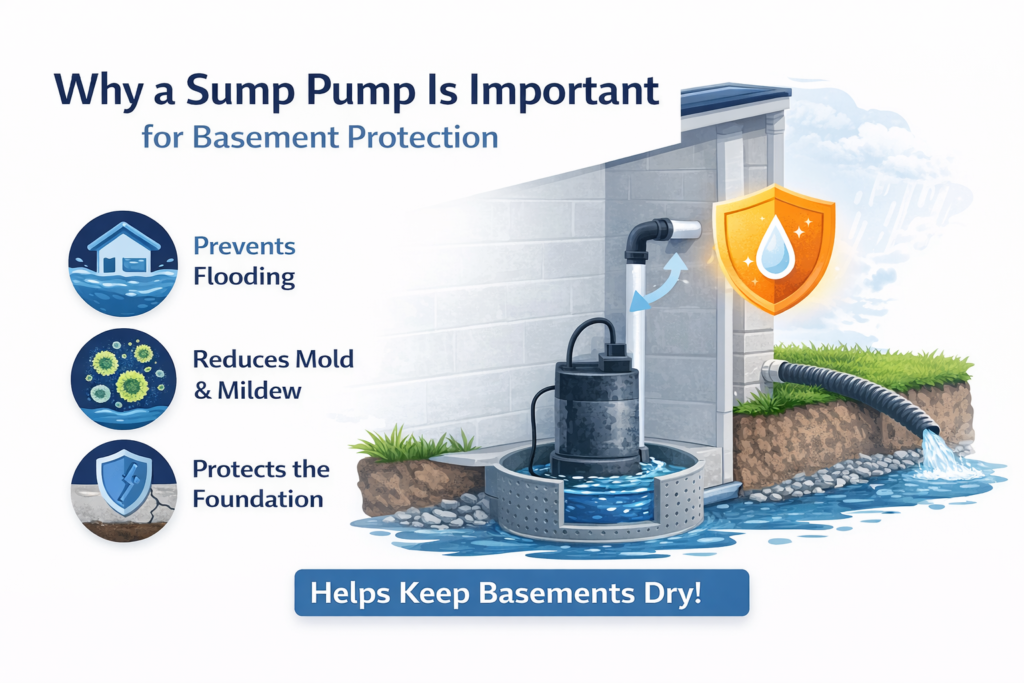 sump pump is important