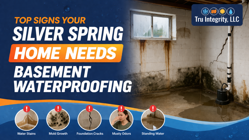 Silver Spring Home Needs Basement Waterproofing