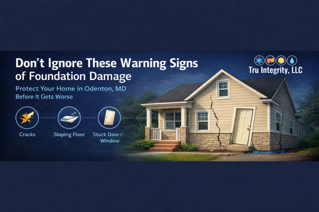 Foundation Damage in Odenton, MD