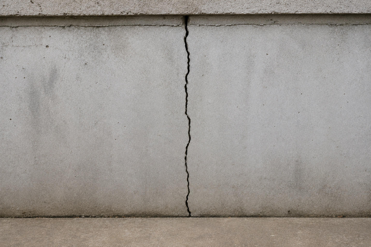 Foundation cracks