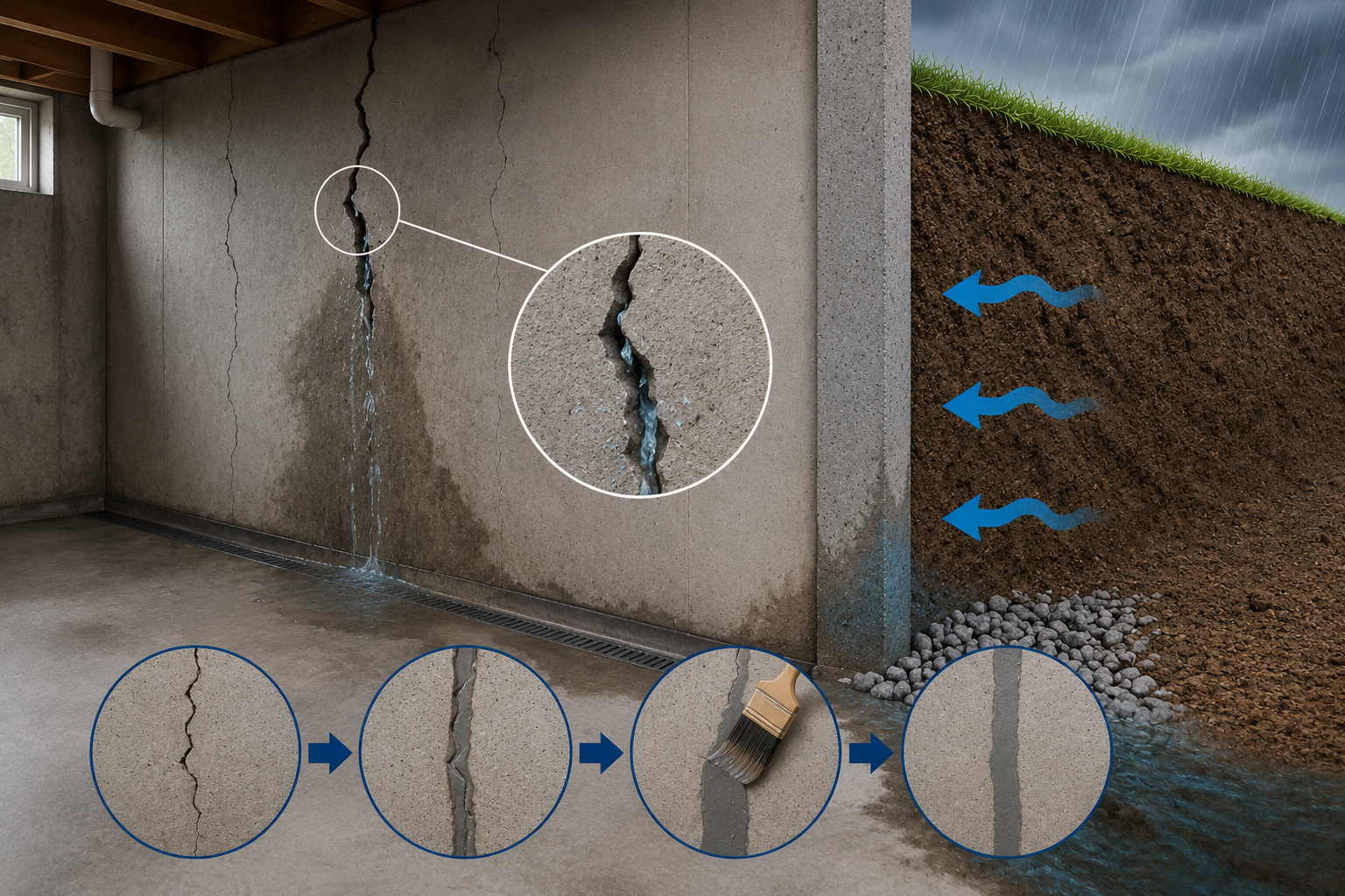 Basement Wall Cracks