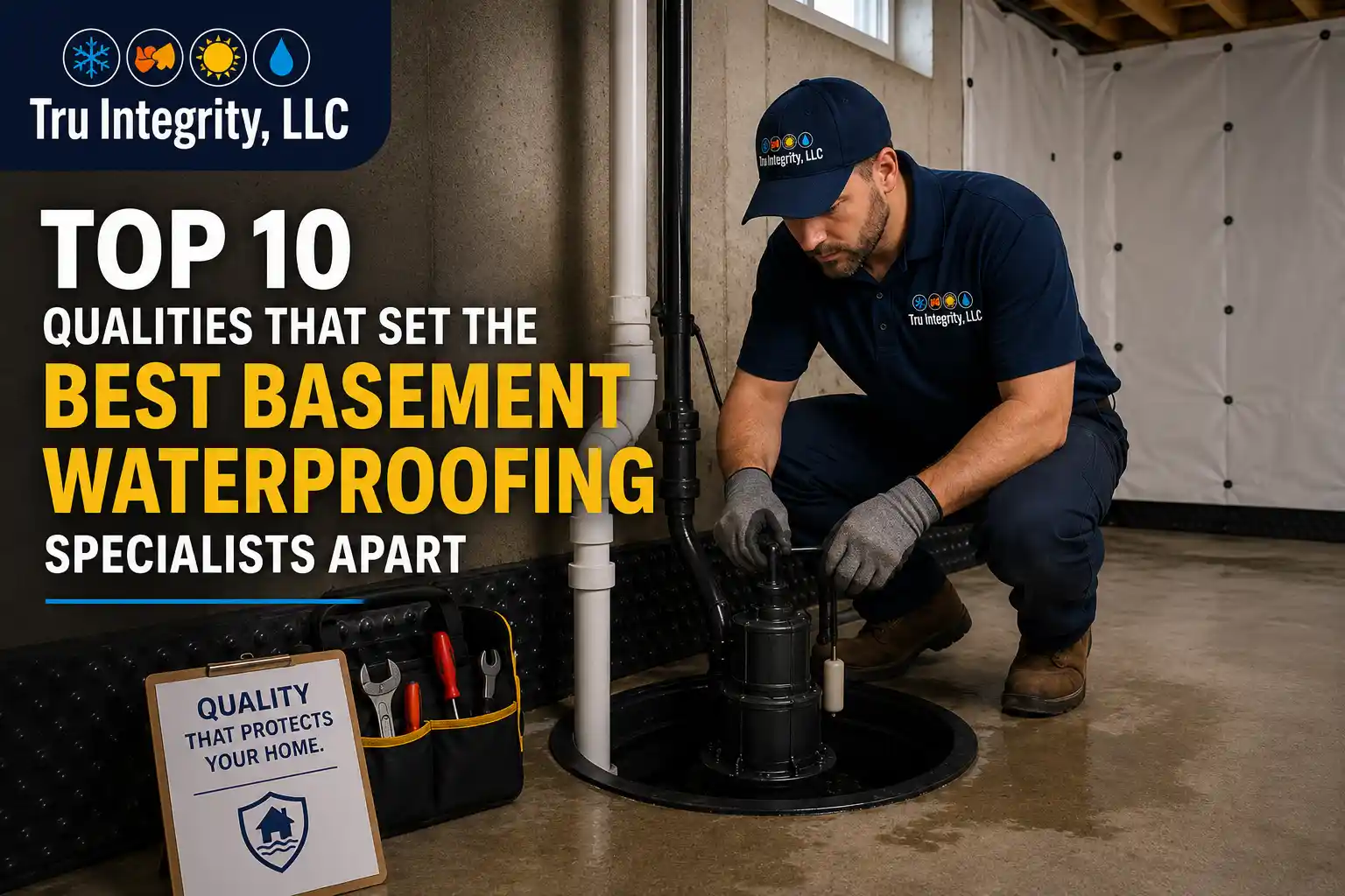 Top 10 Qualities That Set the Best Basement Waterproofing Specialists Apart
