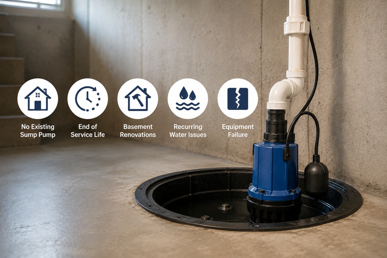 sump pump repair services