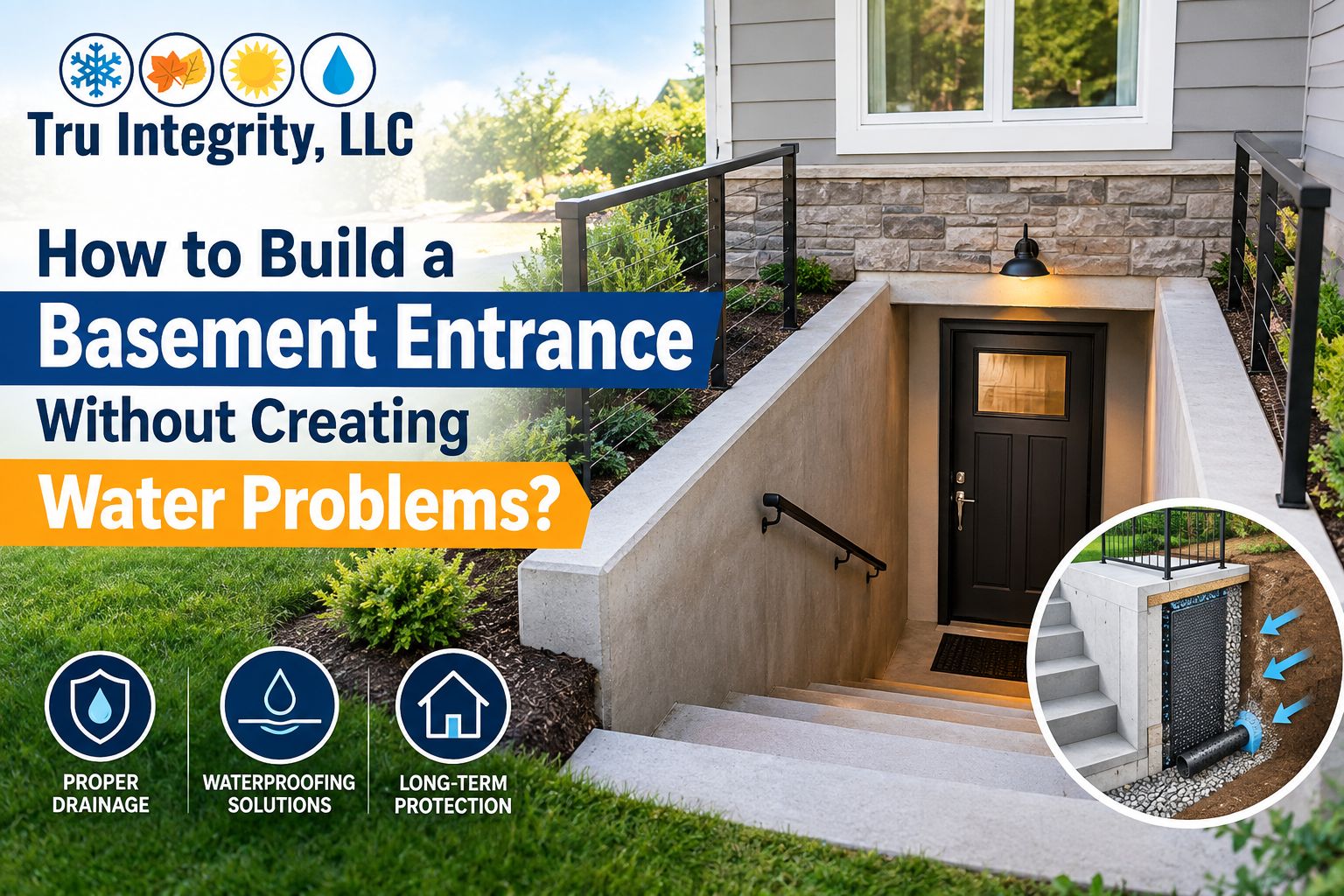 egress walkout basement