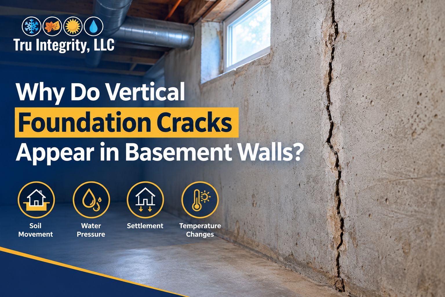 Vertical Foundation Cracks