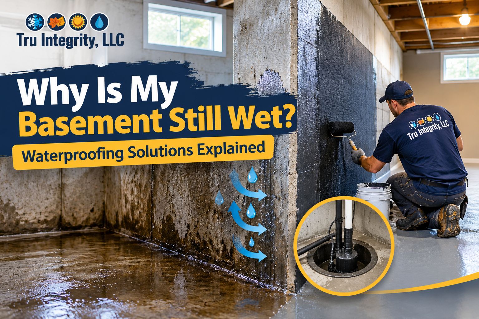 Waterproofing basement